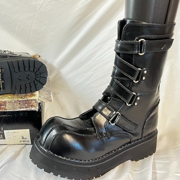 Brand New Demonia Fierce 130 Men's Boots - Picture 1 of 3